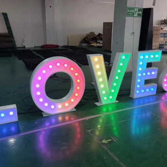 LOVE Licht Letters (Demo) Photoboothfactory